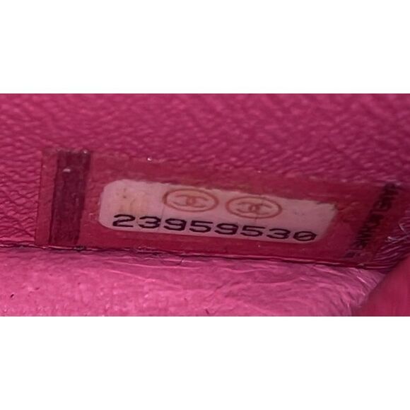 Chanel Braided Chic Flap Bag Python Small Pink - Picture 6 of 6